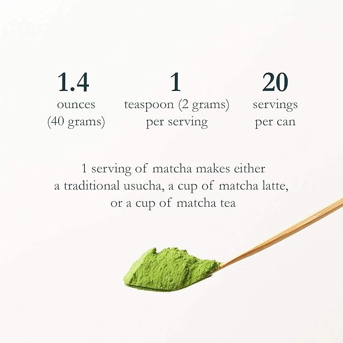 Naoki Matcha Ujitawara Special Blend Masters Collection Matcha – Authentic Japanese Ceremonial Grade Matcha Green Tea Powder from Uji, Kyoto (40g / 1.4oz)