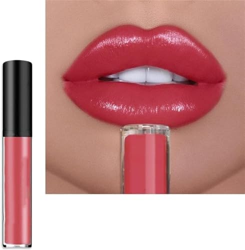 12 Colors Lips Staining Lip Oil, 2025 Upgrade Cream Texture Lipstick Long-Lasting Moisturizing Lip Oil, Waterproof Lipstick Creamy Lip Gloss Non-stick to Cup (#01, One Size)