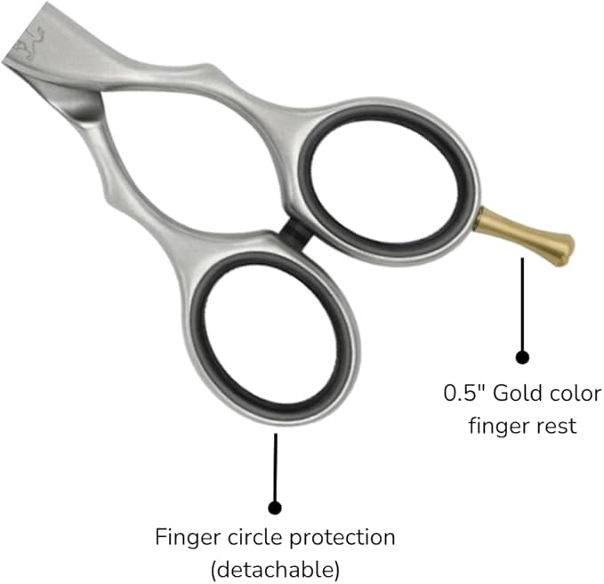 Hair Cutting Scissors, Schönn Hair Scissor, Professional 6.0 inch Right-Handed Barber Shears - German Stainless Steel, Hand Sharpened (6.0 Inches)