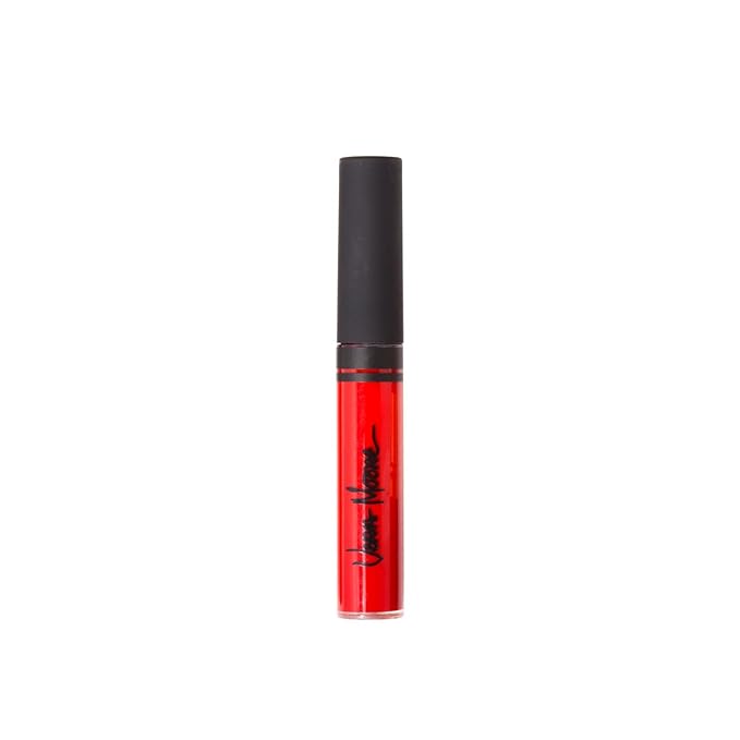 Lip Gloss, Moisturizing Lip Color with Shimmer for Long Lasting Shine, Lightweight Lip Stain, Girls Non-Sticky Lip Gloss with Aloe Vera, W/Vitamin C, E (Vera's Red)