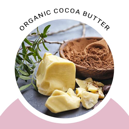 Glimmer Goddess Organic Whipped Body Butter for Women - Moisturizer Cream with Shea & Cocoa Butter, Almonds & Coconut Oil - Frankinsense & Myrhh, 8oz