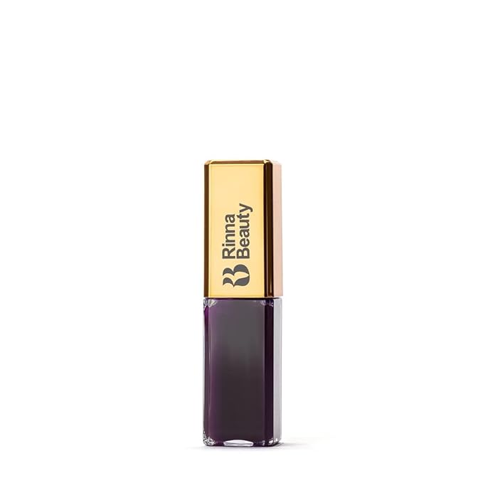 Rinna Beauty Larger Than Life Lip Plumping Oil - Royalty - Moisturizes & Hydrates Lips - Natural Plumping Over Time - Vegan, Cruelty-Free, & Paraben-Free 0.3 Fl Oz