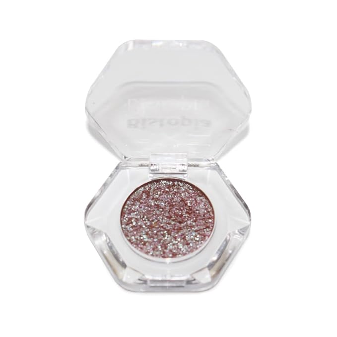 Chameleon Eyeshadow Collection, 14 Shades, Glitter Pressed Powder, Iridescent Shimmer Colors. (Hilt)