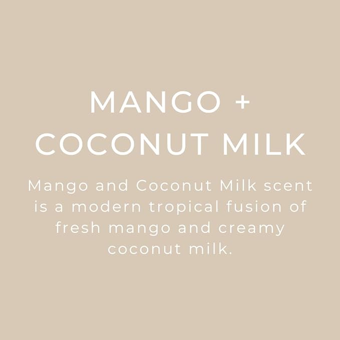 River Birch Mango Coconut Scented Linen and Room Spray | Home Fragrance | 4 oz Glass Amber Bottle | Luxury Signature Scent | Handmade in Texas
