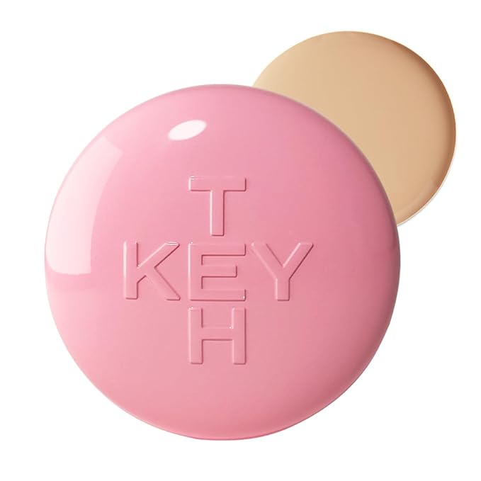 KEYTH PINK MAGNET CUSHION #05 MEDIUM BEIGE (15G, 0.52 OZ.) / Magnetic Adherence, Dewy Radiance, 77% moisture essence, Glow Film Complex, Skin Film Polymer