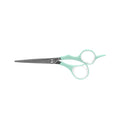 Cricket Style Xpress It's Mint To Be Hair Cutting Scissors - Sharp Micro-Serrated Beveled Blades, Stainless Steel Shears Hair Scissors - Wet & Dry Use, Barber Accessories - 5.75", Mint Green