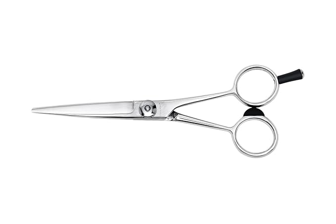 Cricket S3 Premium Series 550 Professional Hair Cutting Shears - High-Performance Swedish Steel, Convex Edge Blades, Adjustable Tension Knob - Durable, Precision Styling Scissors – 5.5 Inch