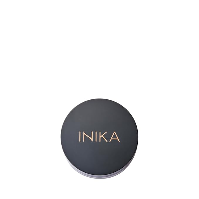 INIKA Organic Mineral Powder Foundation with SPF 25 - Vegan Makeup, Natural Looking, Buildable Coverage, Flawless Radiance & Glow, Blemish Coverage, Cruelty Free, Sustainable Packaging, Freedom, 8g