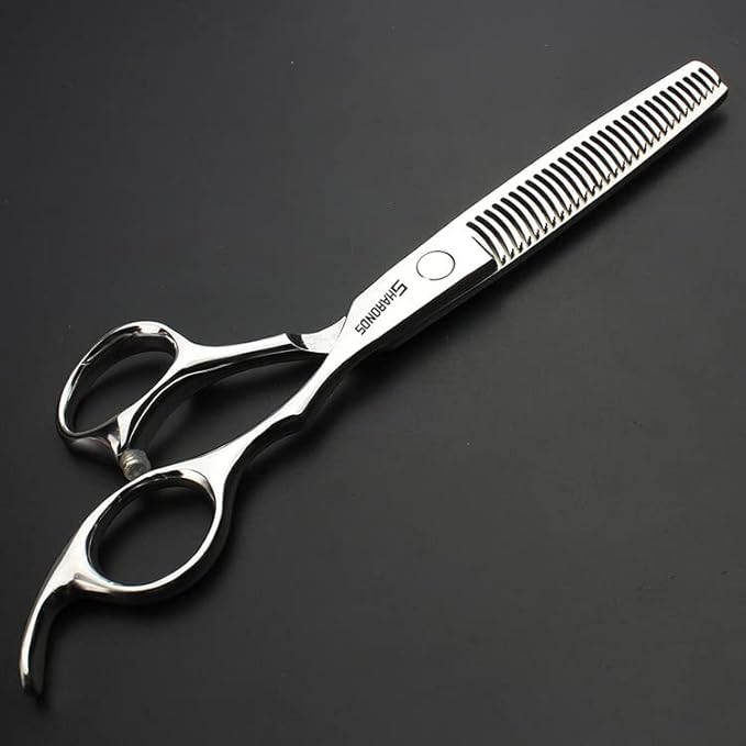 Barber hair scissors, Axemoore professional haircut Cutting Scissors/Shears set- 6", made of Japanese stainless steel, especially (6 in- tooth-C)