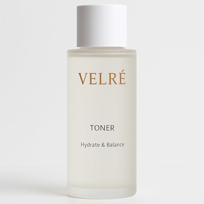 VELRÉ Rice Facial Toner, Alcohol-Free, Hydrating & Pore-Refining, with Rice Water & Botanicals, for Sensitive & Oily Skin, 150ml