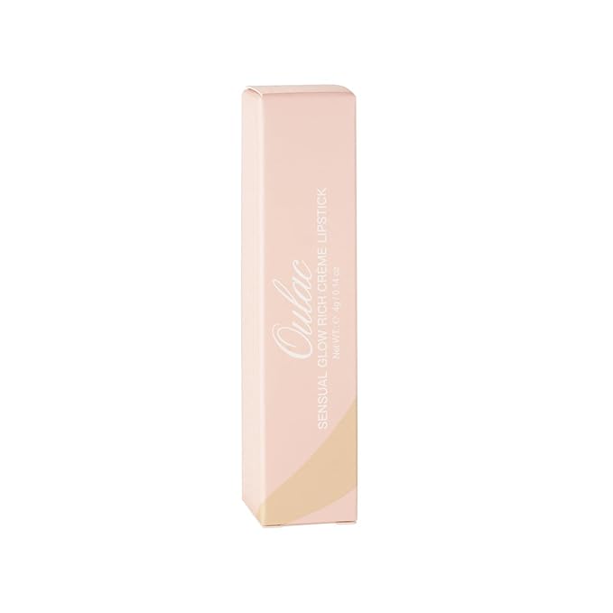 Oulac Color Rich Satin Lipstick - Light Brown Full Coverage Lip Color, Creamy Silky-Smooth, Moisturizing, Satin Matte Finish, Infused With Shea Butter, Vegan & Clean Beauty, 4g, SG10 Bailey