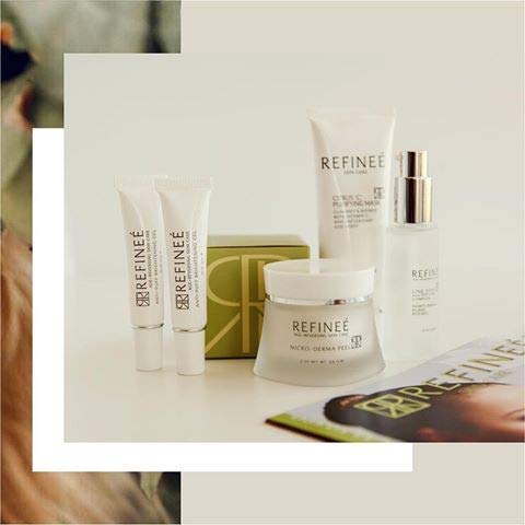 Refinee Skin Care Fine Line Stop, Wrinkle Anti-aging Treatment 1 Ounce Face Serum