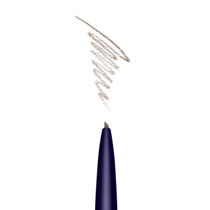 KIMIKO Eyebrow Pencil Automatique (Twist Up Pencil, Long Wear Formula, Comes with Covered Brush for Natural Looking Brows) (Latte)
