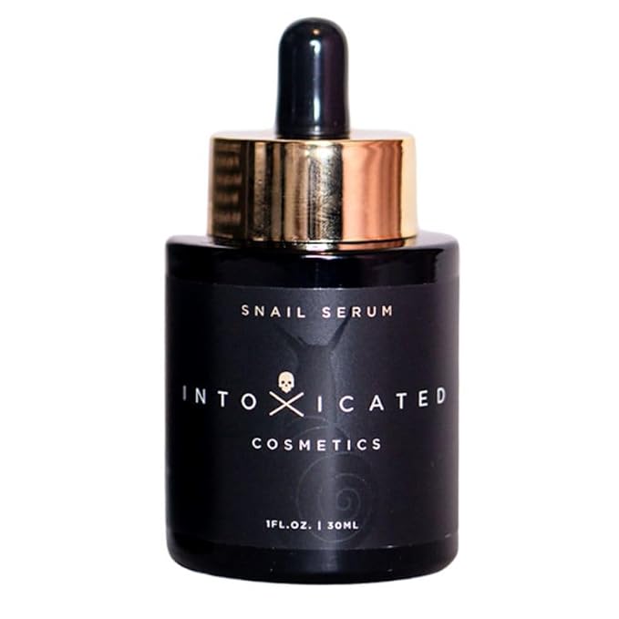 Intoxicated Cosmetics Snail Serum - Luxurious Anti-Aging Skin Care with XEP-018 and Hyaluronic Acid for Extreme Lifting, Hydration and Regeneration