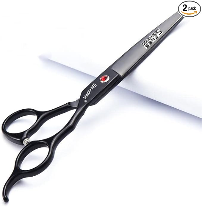 Sharonds 7-inch professional hair clipper, stainless steel hair clipper, designed for hairdressers and families.