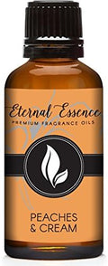 Eternal Essence Oils Peaches & Cream 30ml Premium Fragrance Oil - for Candle, Soap Making, Aromatherapy, Diffusers, Home Care, & Humidifiers