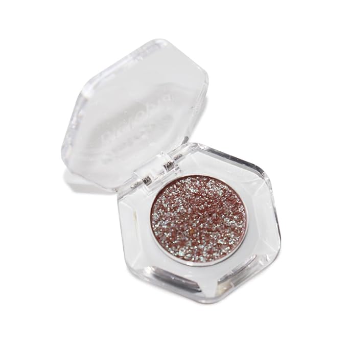 Chameleon Eyeshadow Collection, 14 Shades, Glitter Pressed Powder, Iridescent Shimmer Colors. (Hilt)