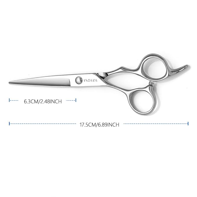 YASAKA 6 Inch Professional Hair Cutting Shears Set, Professional Barber Scissors Kit for Hairdresser Hairstylist, Extremely Sharp Haircutting Hairdressing Trimming Scissor Sets for Women