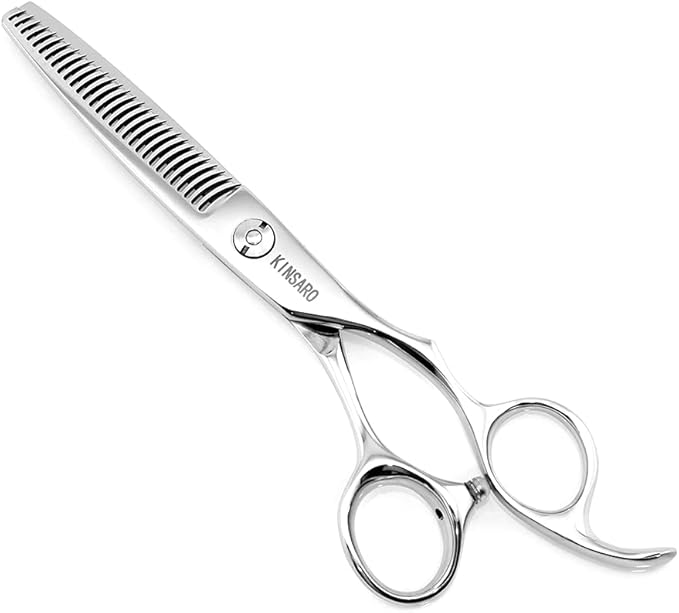 Thinning Shears for Men 6 Inch Hair Cutting Scissors Hair Thinning Scissors Thinning Shears KINSARO for Hairdresser Barber or Home Use
