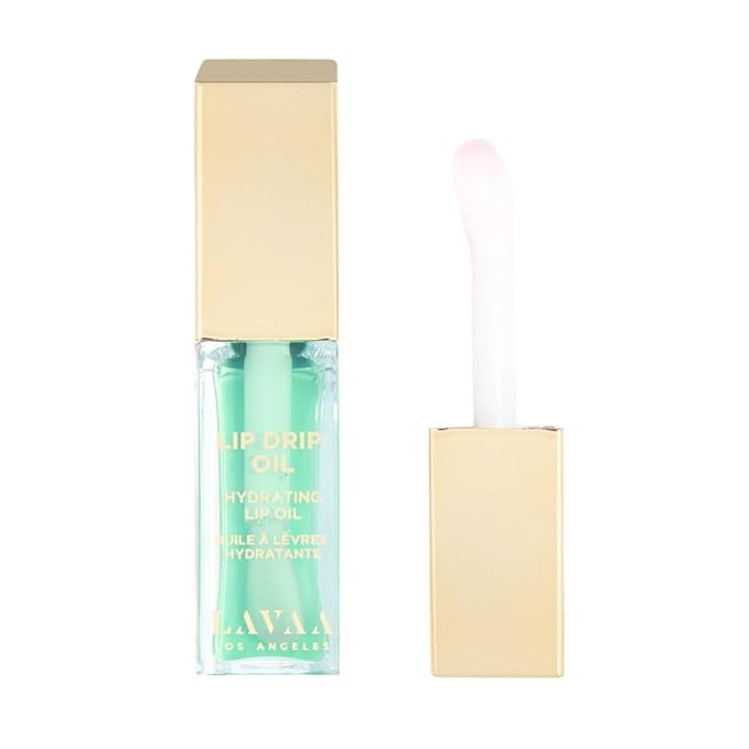 LIP DRIP OIL by Lavaa Beauty | pH Color-Changing Lip Tint | Glossy Non-Sticky Lip Oil | Hydrating & Nourishing Jojoba Oil, Vitamin E, and Hyaluronic Acid (Magic Apple)