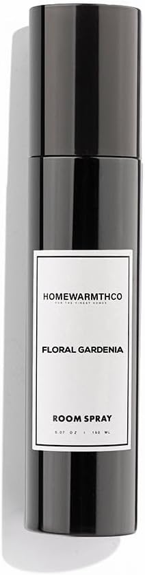 Gardenia Room Spray – 5.07 oz Scented Air Freshener Spray for Home, Office & Linen – Long-Lasting Aromatherapy Mist for Bedding, Pillows & Fabrics – Luxurious Home Fragrance