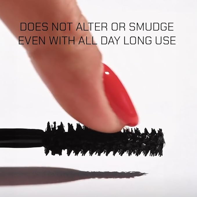 RADIANT PROFESSIONAL Lengthening Volumizing Mascara – Smudge Proof Mascara for Volume and Length – Long-Lasting, Dramatic False Lash Effect – 8ml (01 Black)