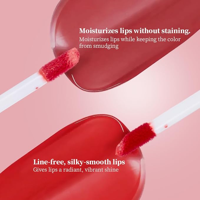 Matte Lip Stain Set, Long Lasting Waterproof Liquid Lipstick, Hydrating Non Sticky Velvet Lip Tint, Smudge-Proof Soft Matte Finish(03 CHRRY JUICY)