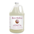Best of Nature 100% Pure Fractionated Coconut Oil - Liquid MCT Massage & Body Oil, Unscented Moisturizer for Hair, Skin, Face, Aromatherapy Carrier for Essential Oils, Gallon (128 fl oz)
