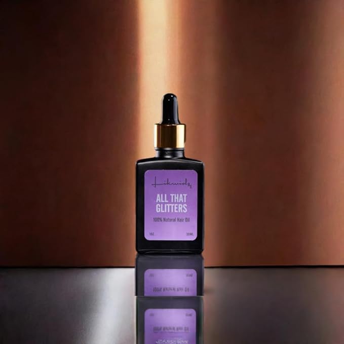 Natural Hair Oil with Ayurvedic Blend, Brahmi Booti, Black Seed Oil, Jojoba Oil for Soft, Manageable Hair