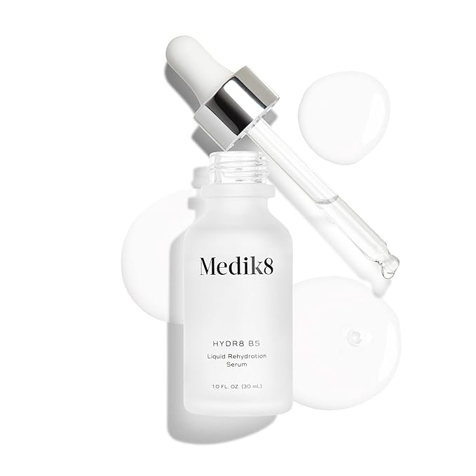 Medik8 Hydr8 B5 - Intense Hydrating with Vitamin B5 - Hyaluronic Acid Serum for Face - Plumping and Moisturizing Face Serum - Gluten Free - 1.0 oz