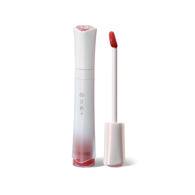 FLORASIS Celestial Luster Lip Gloss Smooth Lipstick Lips Color (01 Dusty Mocha)