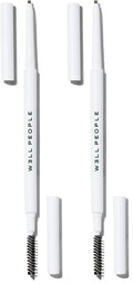Well People Expressionist Brow Pencil, Defining Brow Pencil For A Natural Finish, Ultra-fine Tip For Total Precision, Vegan & Cruelty-free, Taupe (Pack of 2)