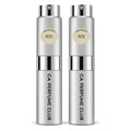 CA Perfume Club Impression of Le Lb Rose For Women & Men Replica Version Fragrance Dupes Concentrated Long Lasting Eau de Parfum Spray Refillable Atomizer Bottle 0.27 Fl Oz-X2