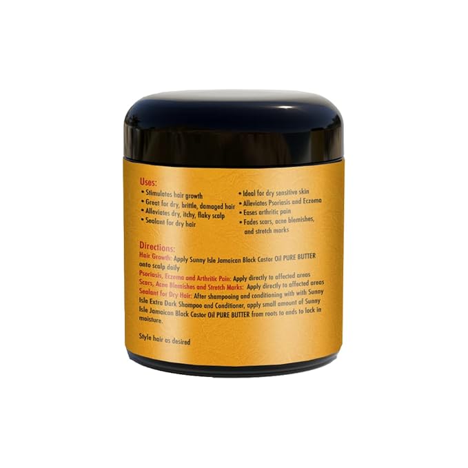 Sunny Isle Jamaican Black Castor Oil Pure Butter 2oz