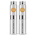 CA Perfume Impression of Vera W For Men Woody Spicy Scent Long Lasting Cologne for Men Eau De Parfum Travel Size Refillable Atomizer Spray 0.27 Fl Oz 8ml (Set of 2)