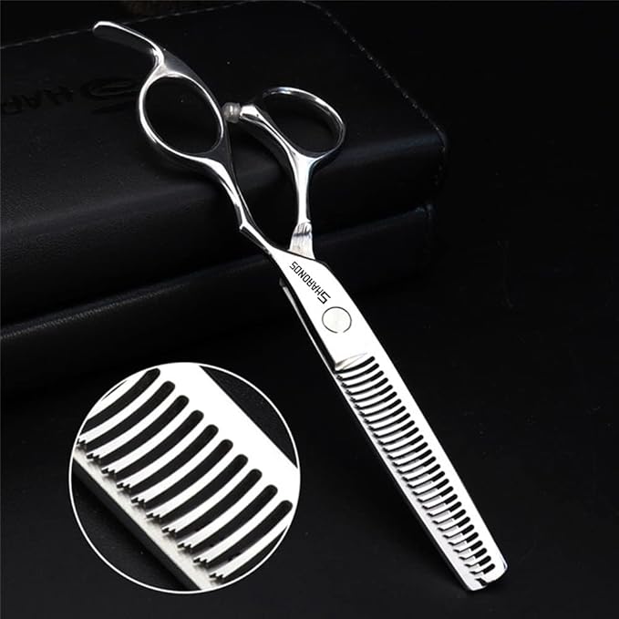 Barber hair scissors, Axemoore professional haircut Cutting Scissors/Shears set- 6", made of Japanese stainless steel, especially (6in-4pc-A)