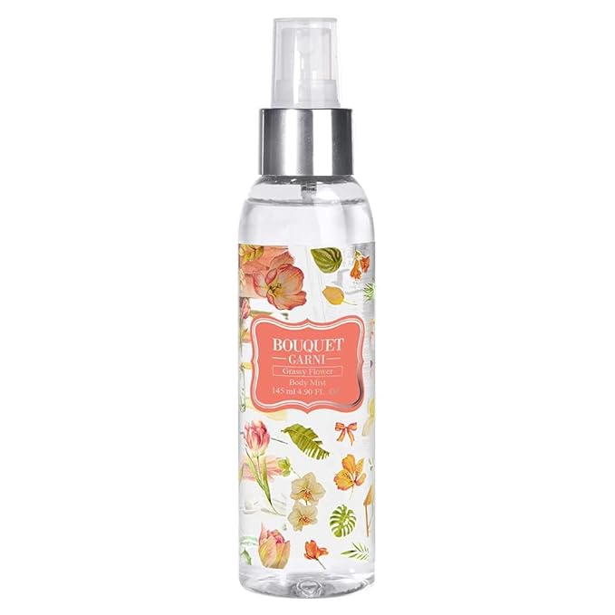 Bouquet Garni Fragranced Body Mist Grassy Flower 4.9 Fl.Oz