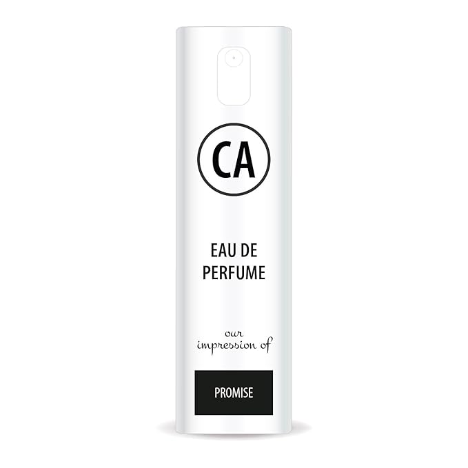 CA Perfume Impression of Promise Unisex Eau De Parfum Amber Floral Scent Long Lasting Unisex Fragrance Travel Size TSA Ready for Day and Night Wear 0.33 Fl Oz 10ml