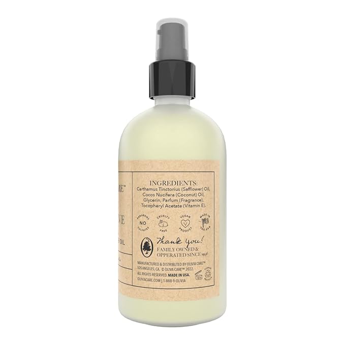 Olivia Care Nourishing Body and Shower Oil. Vitamin E and Lilac Shower Oil, A Natural In-Shower Body Lotion. Suitable For All Skin Types, 8 Fl Oz. (Lilac & Vitamin E)