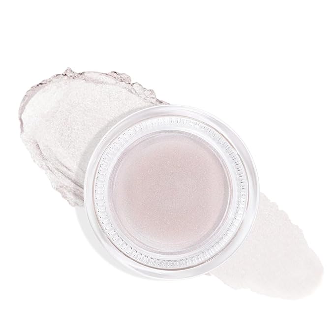Single Cream Eye Shadow,Pearl Shimmer Glitter Natural Nude Monochrome Eyeshadow Palette,Waterproof,Long Lasting Naturing-Looking,Vegan & Cruelty-Free,18