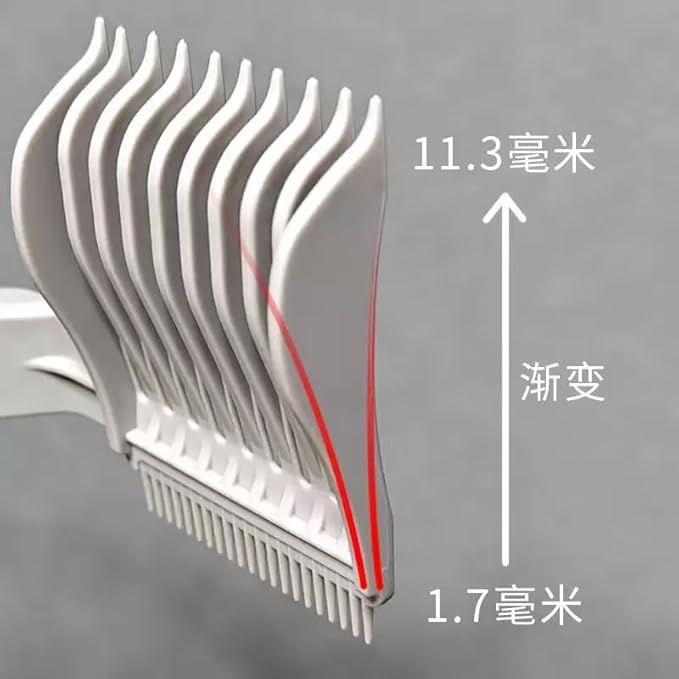 2Pcs Fading Comb, Professional Hair Cutting Tools, for Men Haircut Hair Fade Tool, Perfect for Home Use Hair Combs, for Precision Cutting and Styling Ideal for Barbers and DIY Haircuts