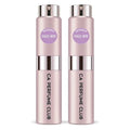 CA Perfume Impression of Halo-win for Women Amber Floral Scent Long Lasting Perfumes for Women Eau De Parfum Travel Size Refillable Atomizer Spray 0.27 Fl Oz 8ml (Set of 2)
