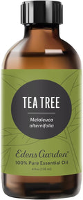 Edens Garden Tea Tree Essential Oil- 100% Pure Premium Grade, Undiluted, Natural, Therapeutic, Aromatherapy, The Best for Diffuser, Hair, Humidifiers, Kid Safe118 ml (4 fl oz)