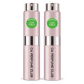 CA Perfume Impression of La Vie Belle for Women Floral Fruity Gourmand Scent Long Lasting Perfumes for Women Eau De Parfum Travel Size Refillable Atomizer Spray 0.27 Fl Oz 8ml (Pack of 2)