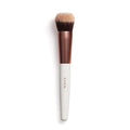EVER Foundation Brush – Professional Contoured Face Makeup Brush for Liquid & Powder Foundation, Vegan Synthetic Bristles, Cruelty-Free