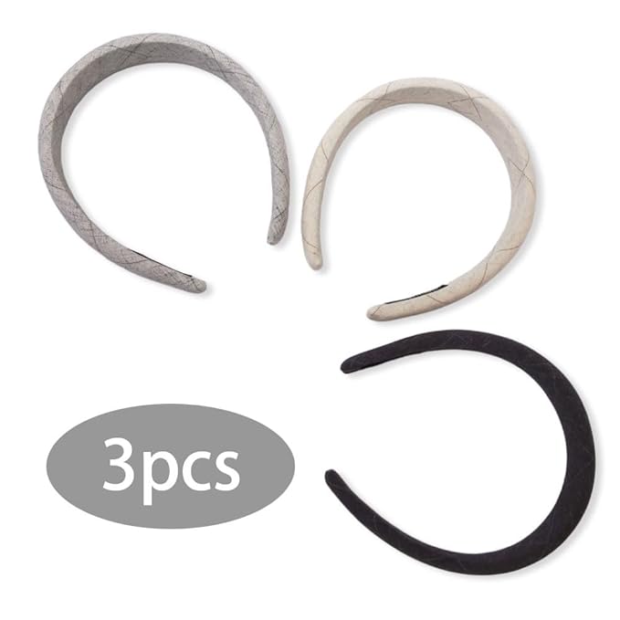 Headbands for Women 3Pack Hairbands Head Bands Non Slip for Girls Headwrap Yoga Workout Hair Accessories
