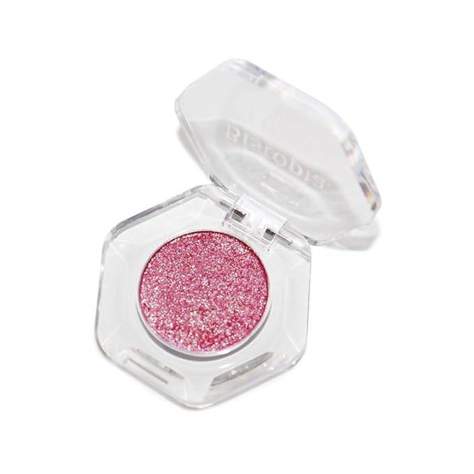 Chameleon Eyeshadow Collection, 14 Shades, Glitter Pressed Powder, Iridescent Shimmer Colors. (Signet)