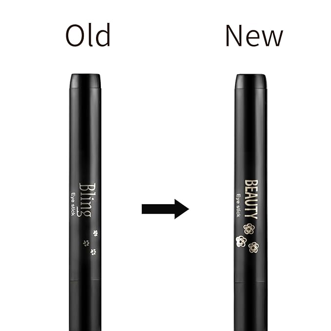 Boobeen Waterproof Eyeshadow Stick Shimmer Cream Eyeshadow Pen - Easy to Use Glitter Eye Makeup Kit (01# + 03#)