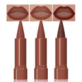 3Pcs Gradient Matte Lipstick Crayon Lip Liner pencil, Flawless Contour Gradual Ombre Effect lip Pencil, for Women Long Lasting Waterproof Smudge Proof Lipstick Pencil 02#+04#+08#