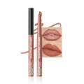 12 Colors Matte Lip Liner Pencil – Long Lasting Waterproof Lip Liner, Smudge Proof Transfer Proof Lip Pencil, High Pigment Lip Makeup for Defining & Filling Lips (02#, 1PCS)